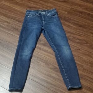 Lucky Brand Medium Blue Skinny Jeans